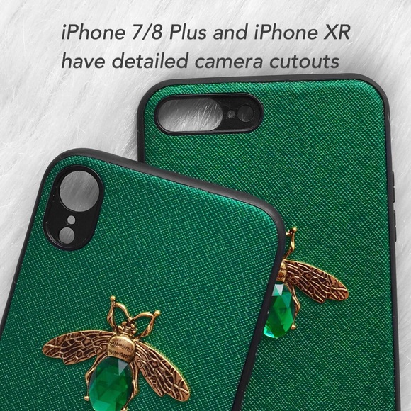 ❤️SALE❤️ Emerald bee gem iPhone X Max case - Picture 5 of 5